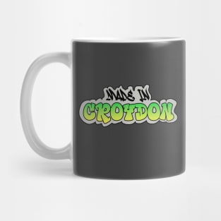 Made in Croydon I Garffiti I Neon Colors I Green Mug